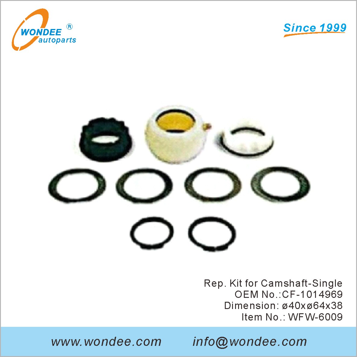 REP. KIT for عمود الحدبات OEM CF-1014969FOR FUWA من Wondee