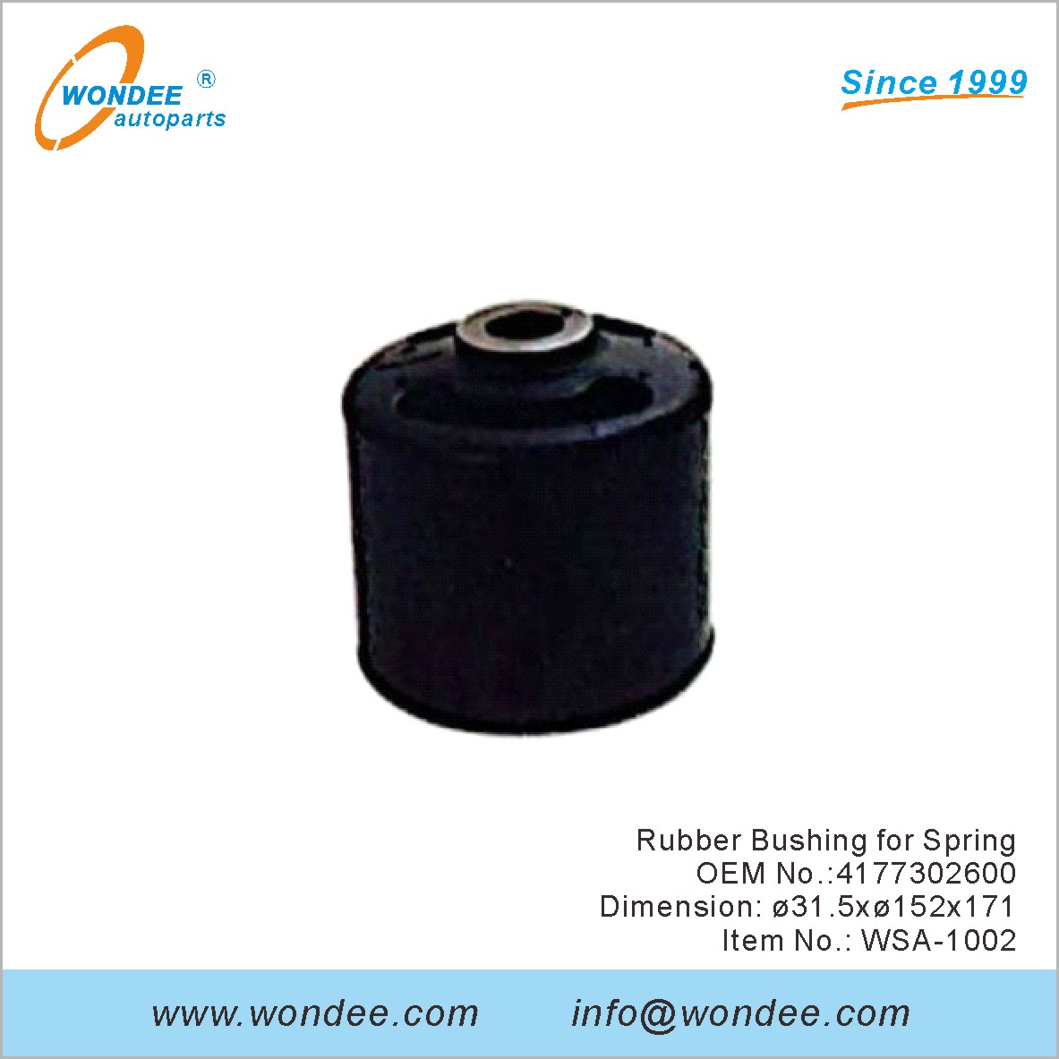 جلبة مطاطية لـ Spring OEM 4177302600 لـ SAF من Wondee