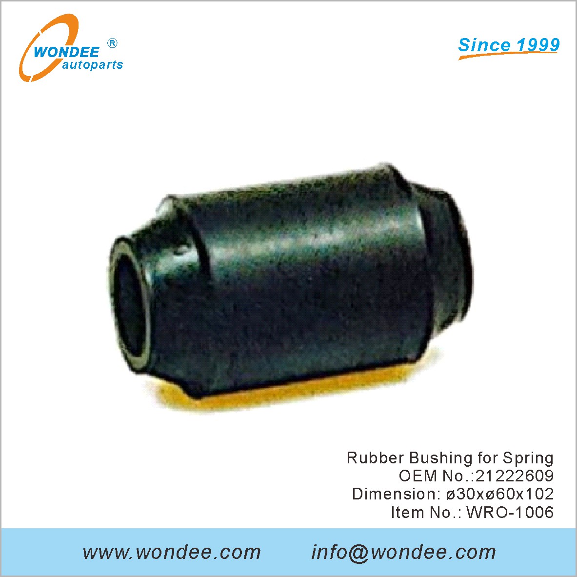 جلبة مطاطية لفصل الربيع OEM 21222609 لـ ROR من Wondee