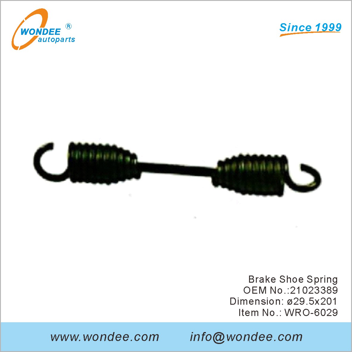 الفرامل حذاء الربيع OEM 21023389 لـ ROR من Wondee