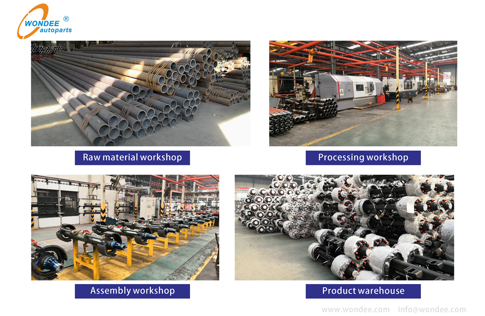 WONDEE trailer axle workshops