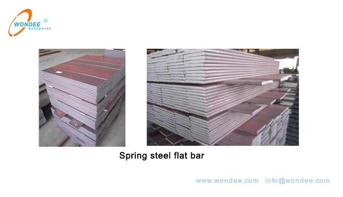 Semi-finished leaf bars stack شريط أوراق نصف منتهية مكدس