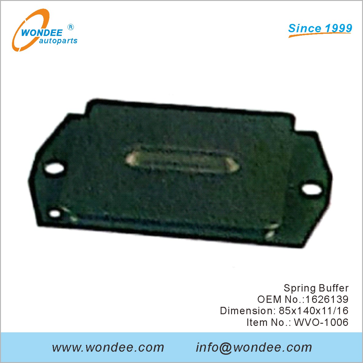 Spring Buffer OEM 1626139 لفولفو من Wondee