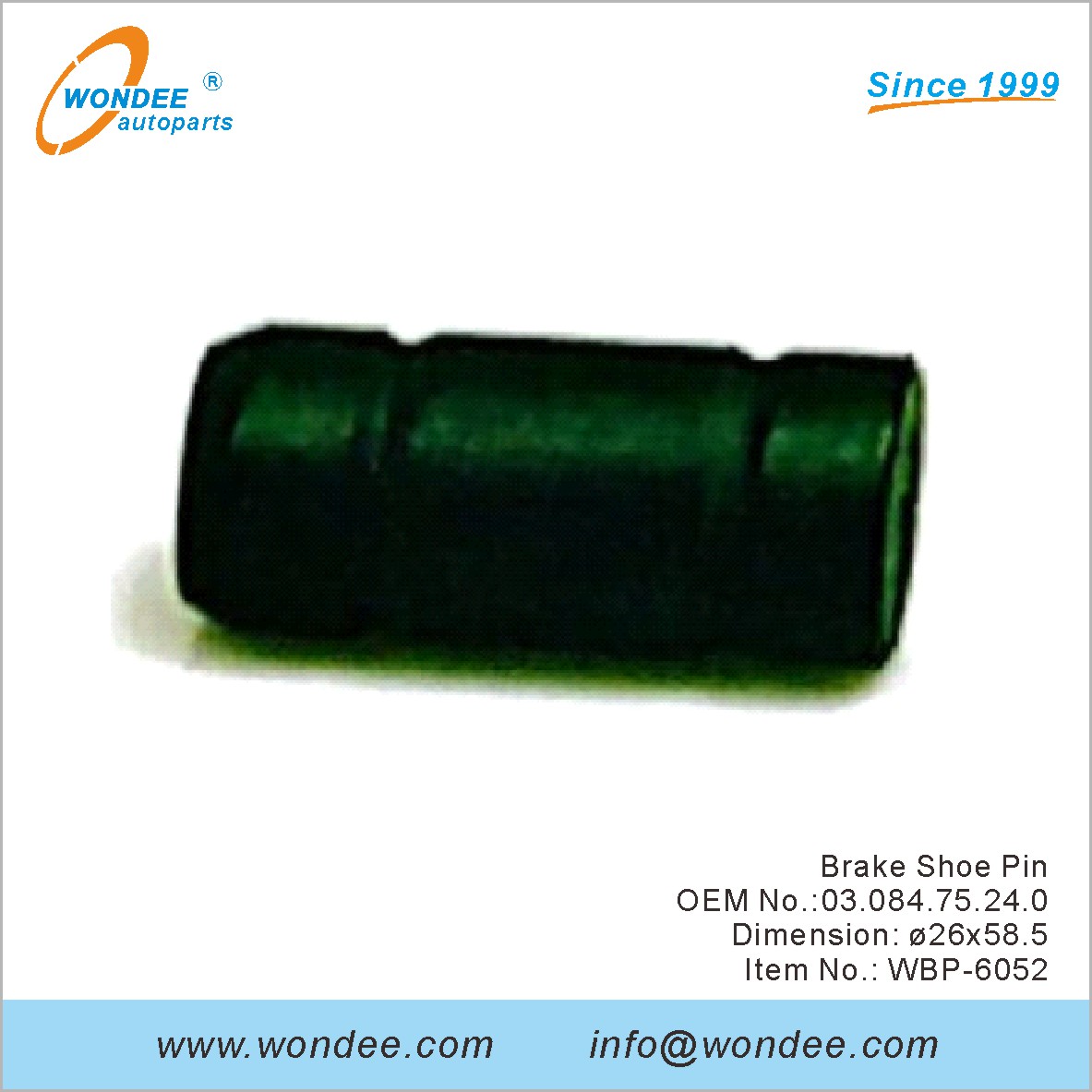 Brake Shoe Pin OEM 0308475240 لـ BPW من Wondee