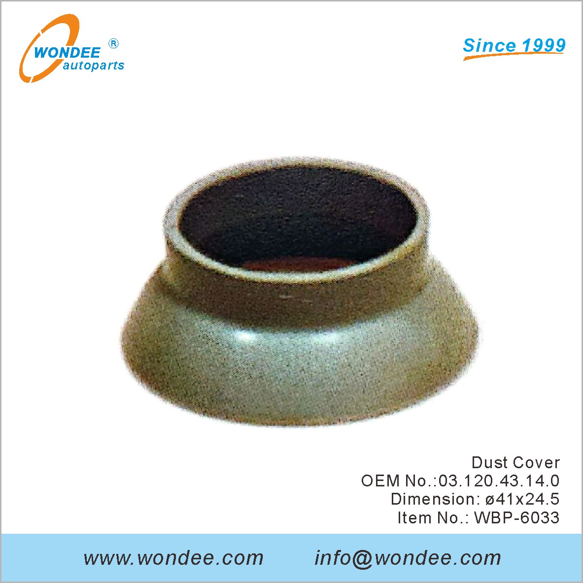 غطاء الغبار OEM 0312043140 لـ BPW من Wondee