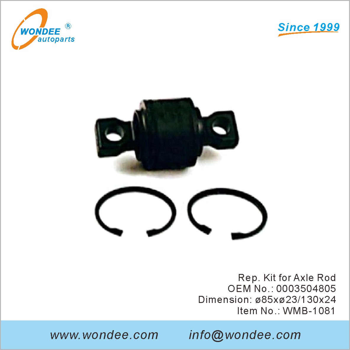 ريب. مجموعة محور قضيب OEM 0003504805 لبنز من Wondee