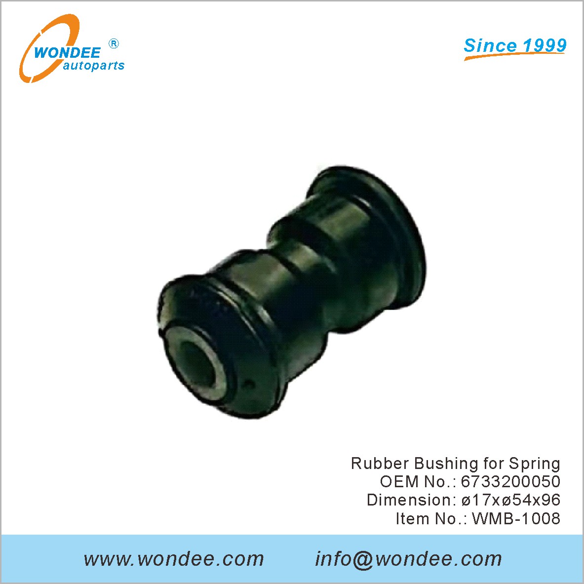 جلبة مطاطية لفصل الربيع OEM 6733200050 للبنز من Wondee