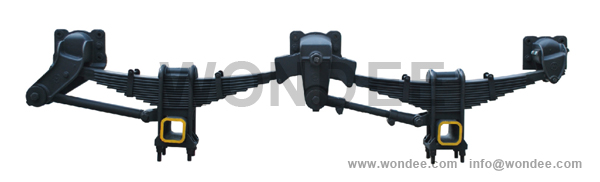 2-Axle Reyco Casting نوع تعليق ميكانيكي من الصين الصانع / الأوتوبارت Wondee