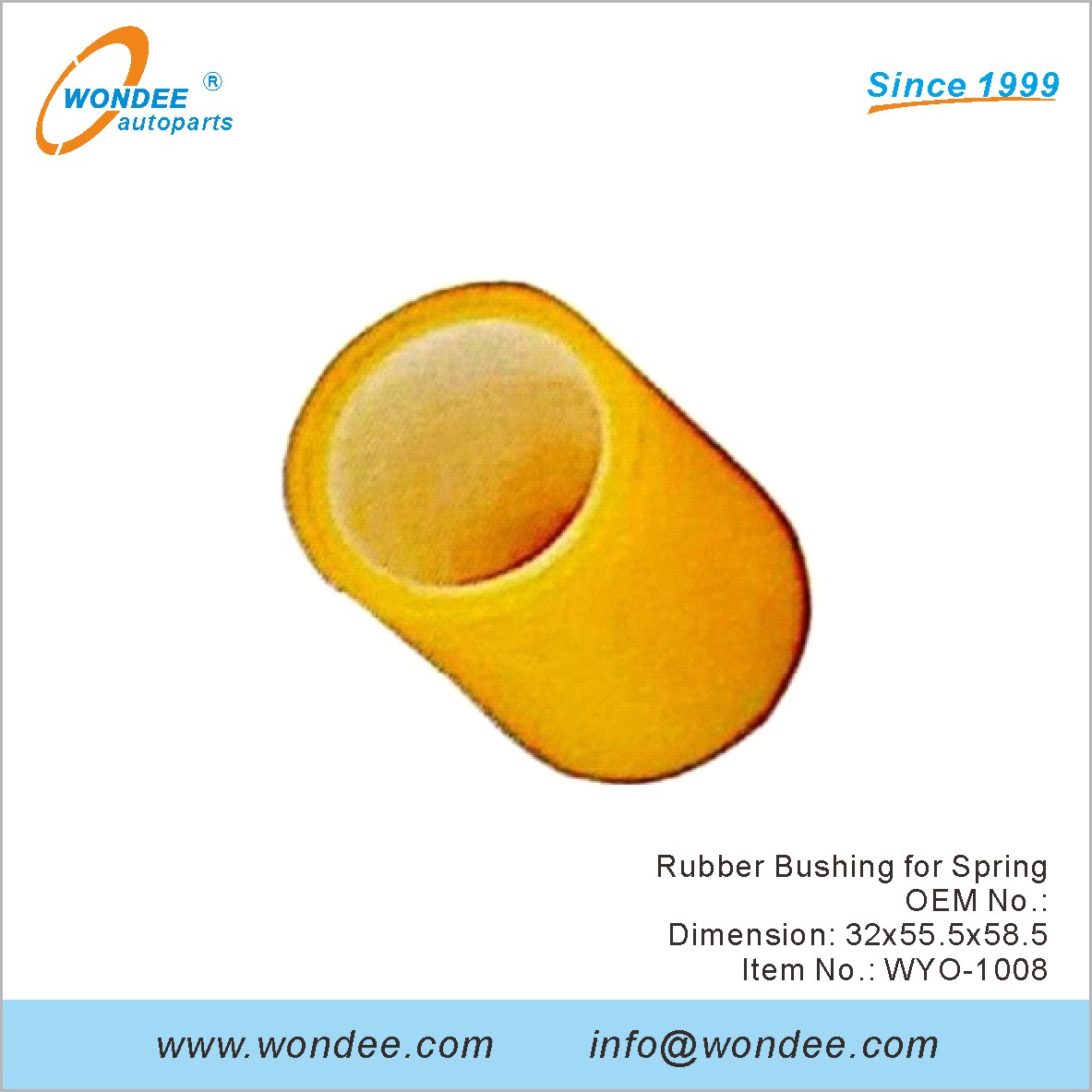 جلبة مطاطية لـ Spring OEM لفولفو من Wondee