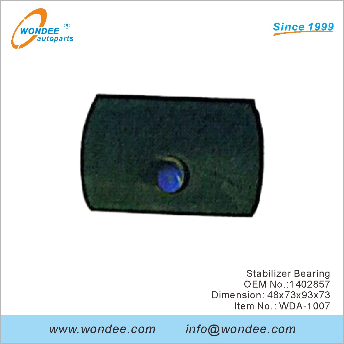 مثبت تحمل OEM 1402857 لـ DAF من Wondee