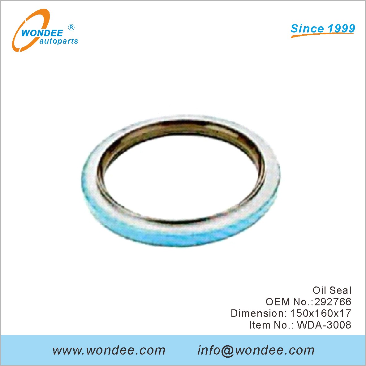 ختم الزيت OEM 292766 لـ DAF من Wondee