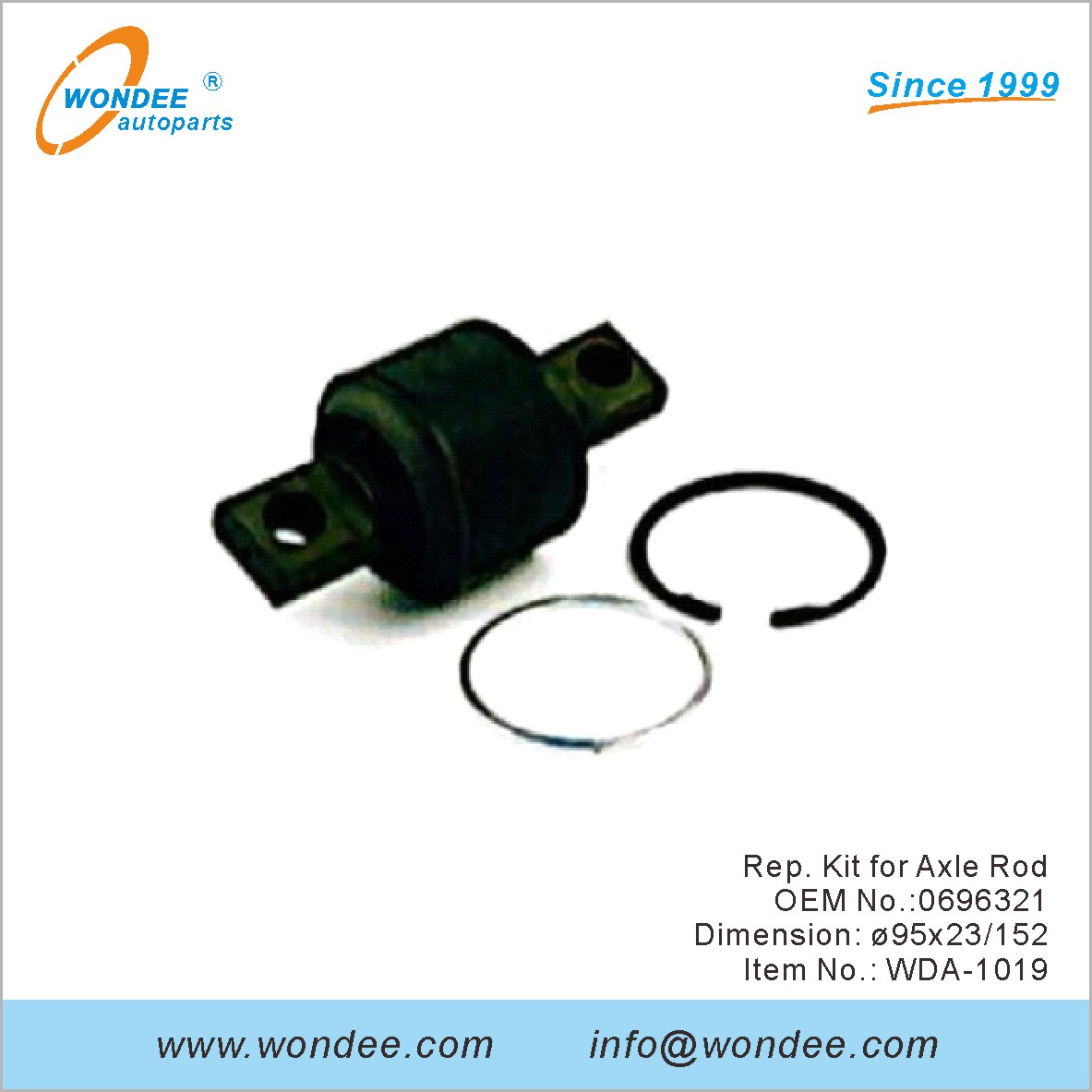 REP. KIT لـ AXLE ROD OEM 0696321 لـ DAF من Wondee