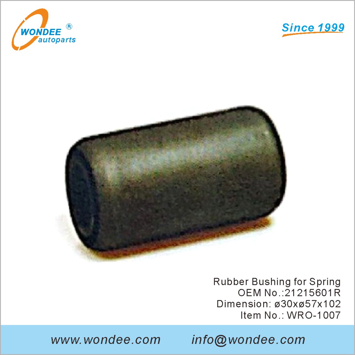 جلبة مطاطية لفصل الربيع OEM 21215601R لـ ROR من Wondee