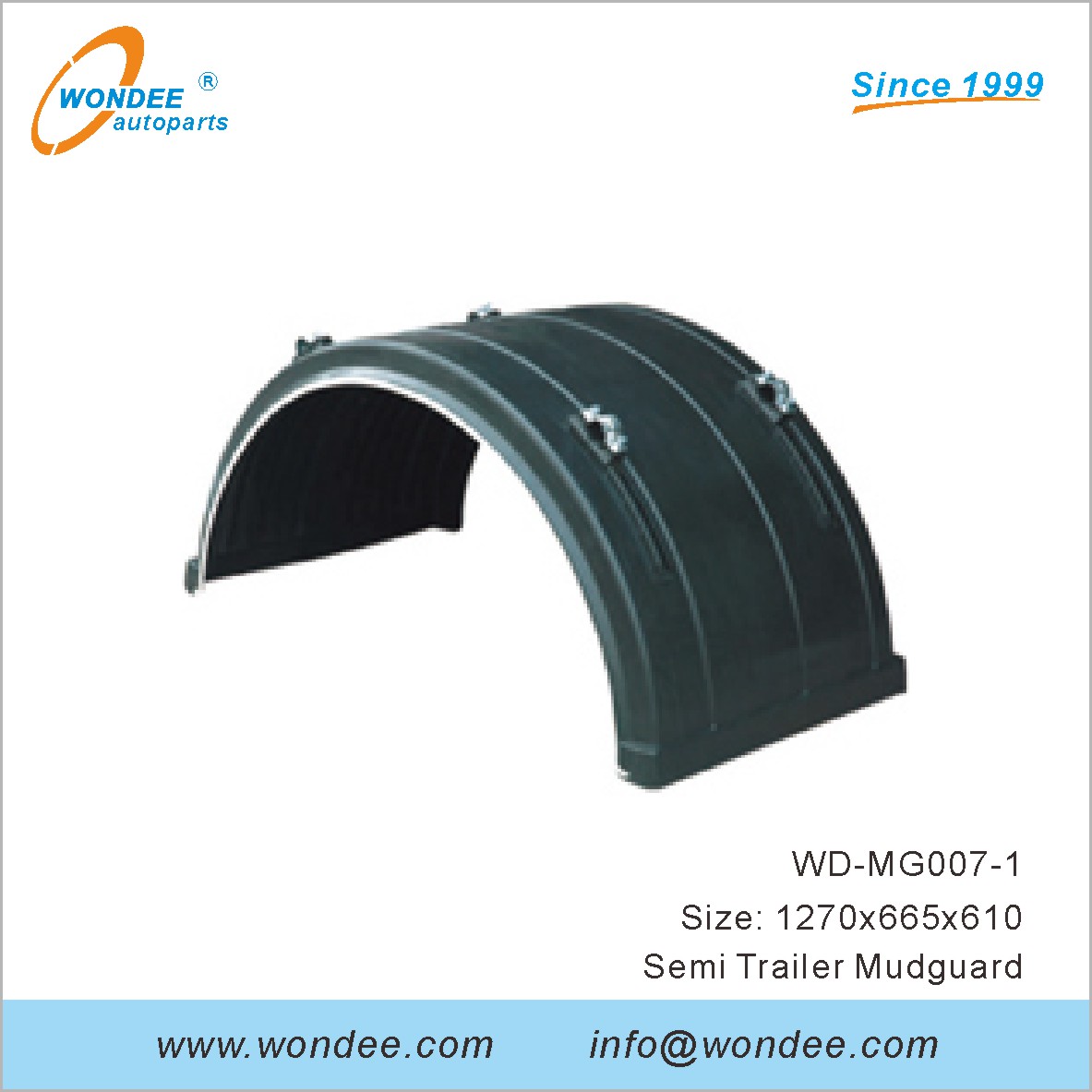 WD-MG-008 Semi Trailer Mudguard من Autoparts Wondee (8)