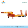 2-axle 3-axle 16.5 M Lowbed نصف مقطورة (منصة العمل 12M) للبيع