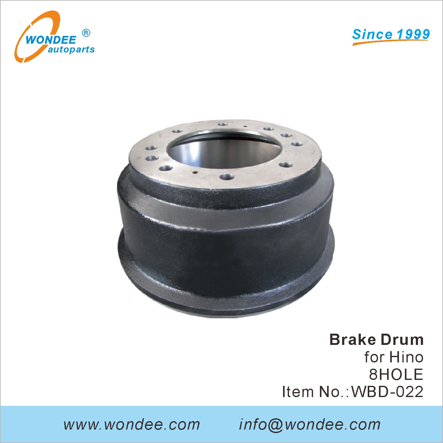 Wondee Brake Drum (22)
