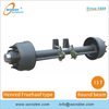 13T Heavy Duty Henred Fruehauf جنوب أفريقي نوع المحور لشبه المقطورات