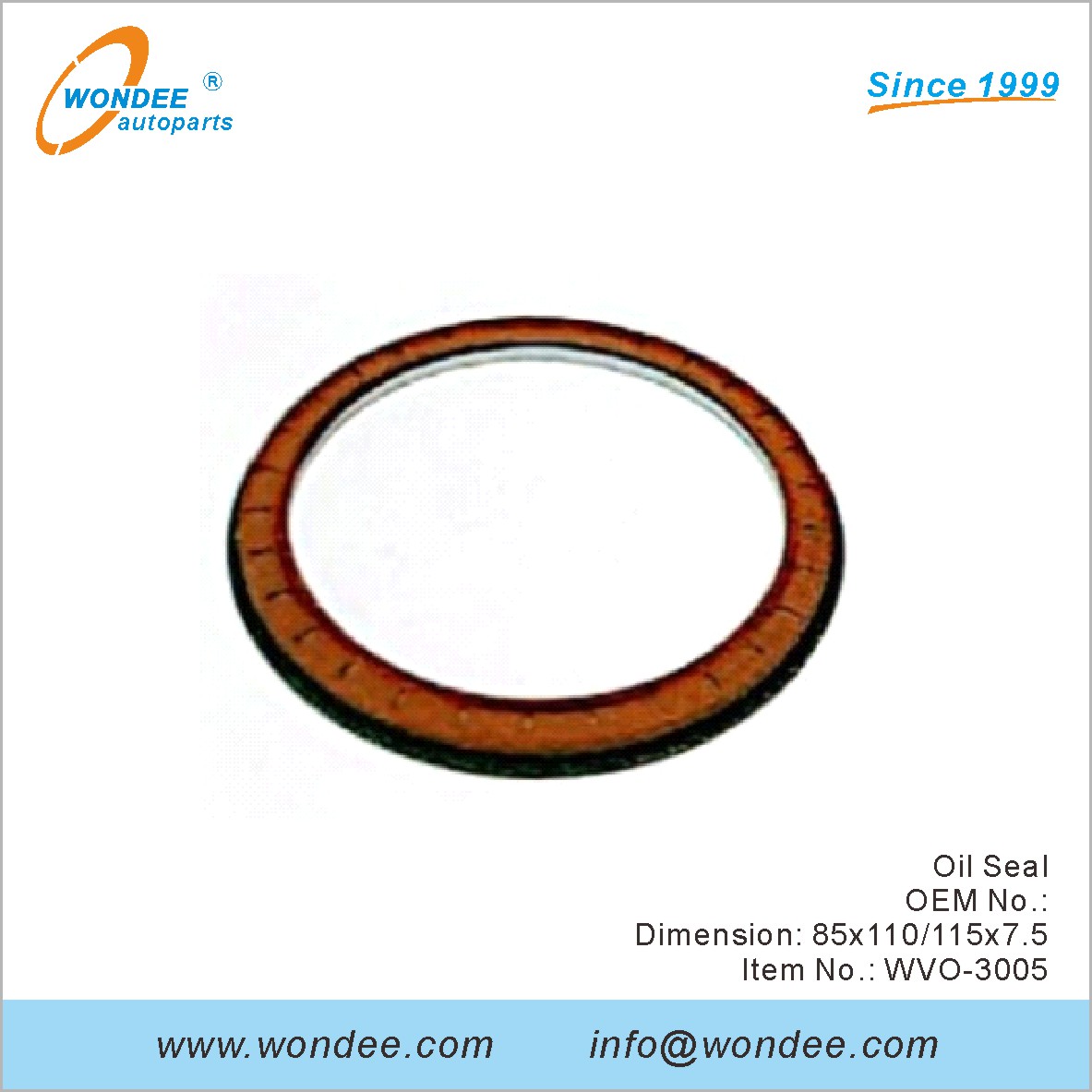 ختم الزيت OEM لفولفو من Wondee