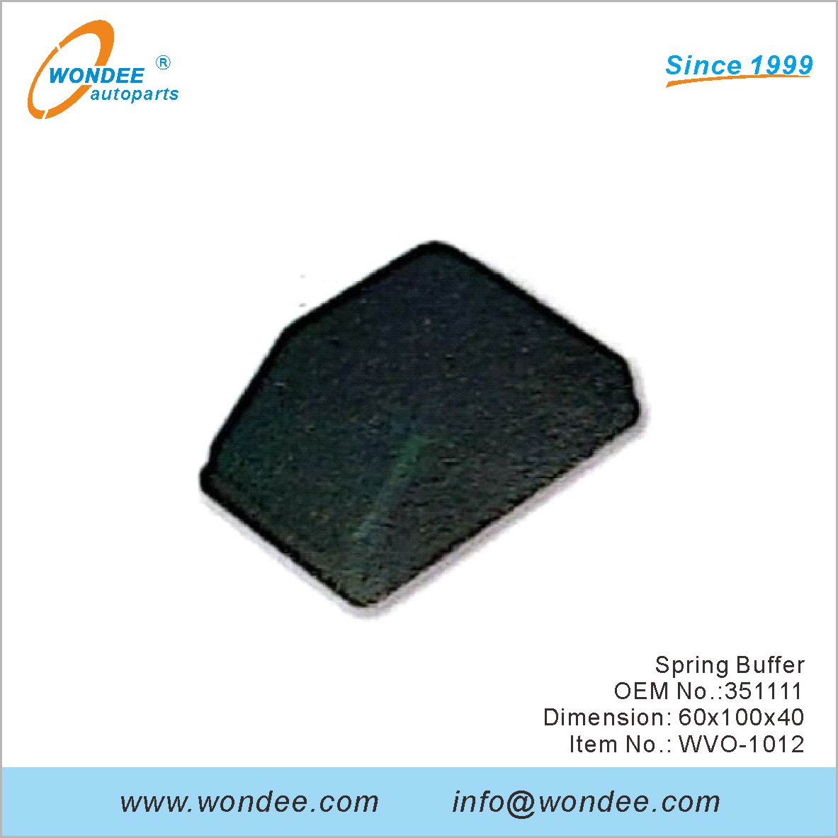 Spring Buffer OEM 351111 لفولفو من Wondee