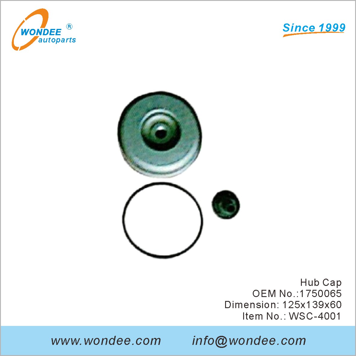 HUB CAP OEM 1750065 من Wondee