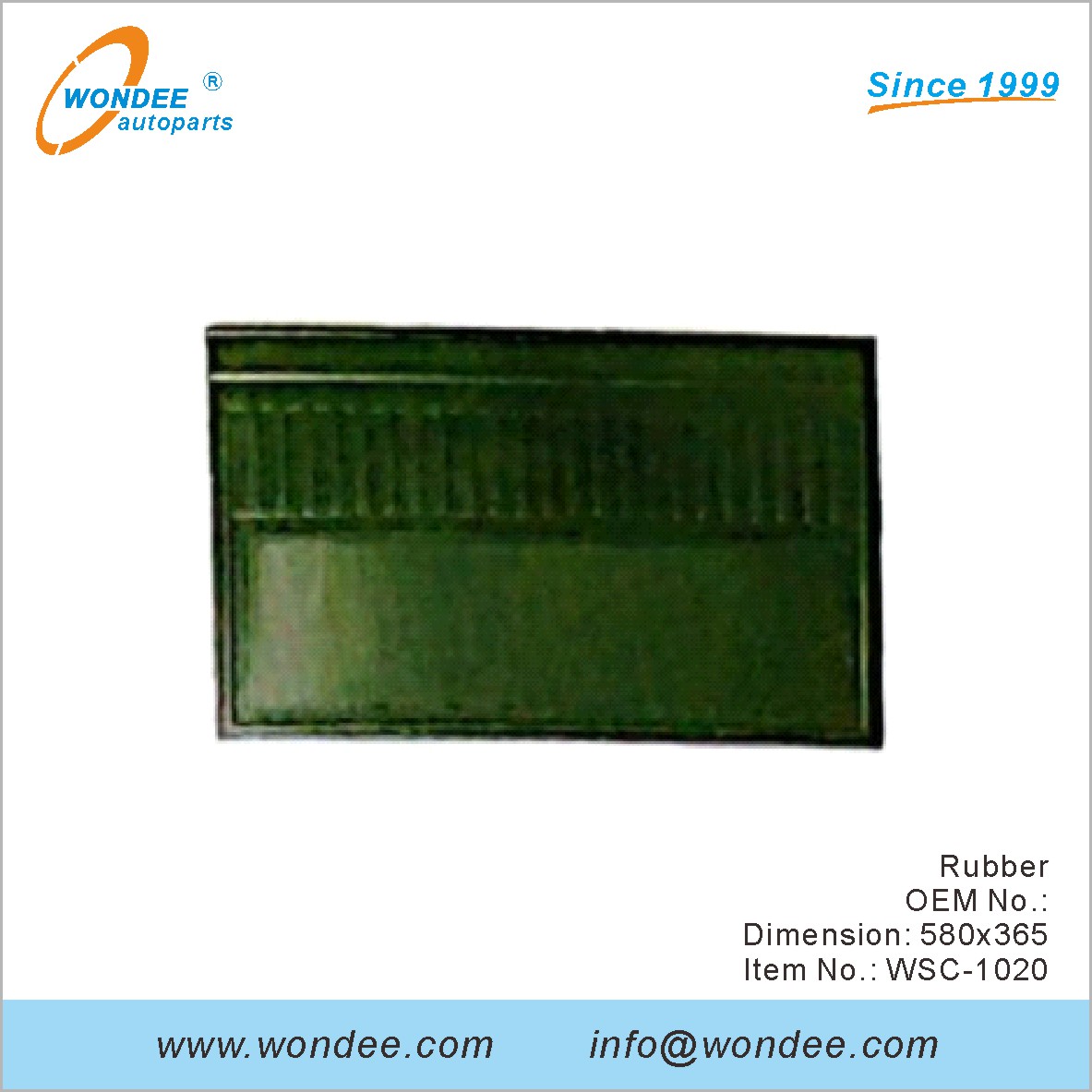 OEM المطاط من Wondee