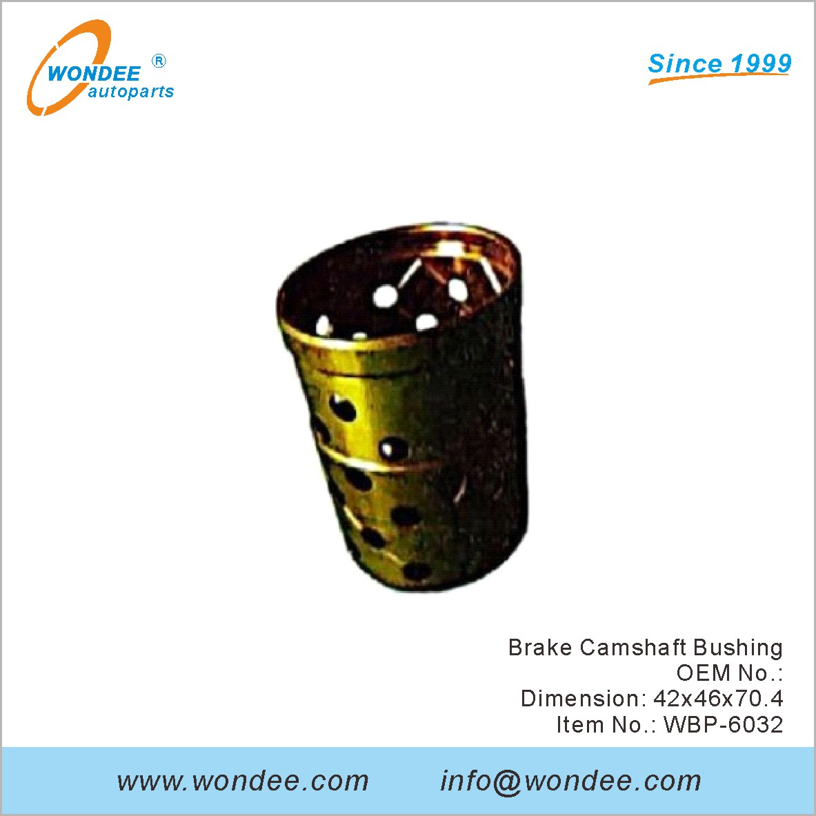 فرامل عمود الحدبات البوستش OEM ل BPW من Wondee