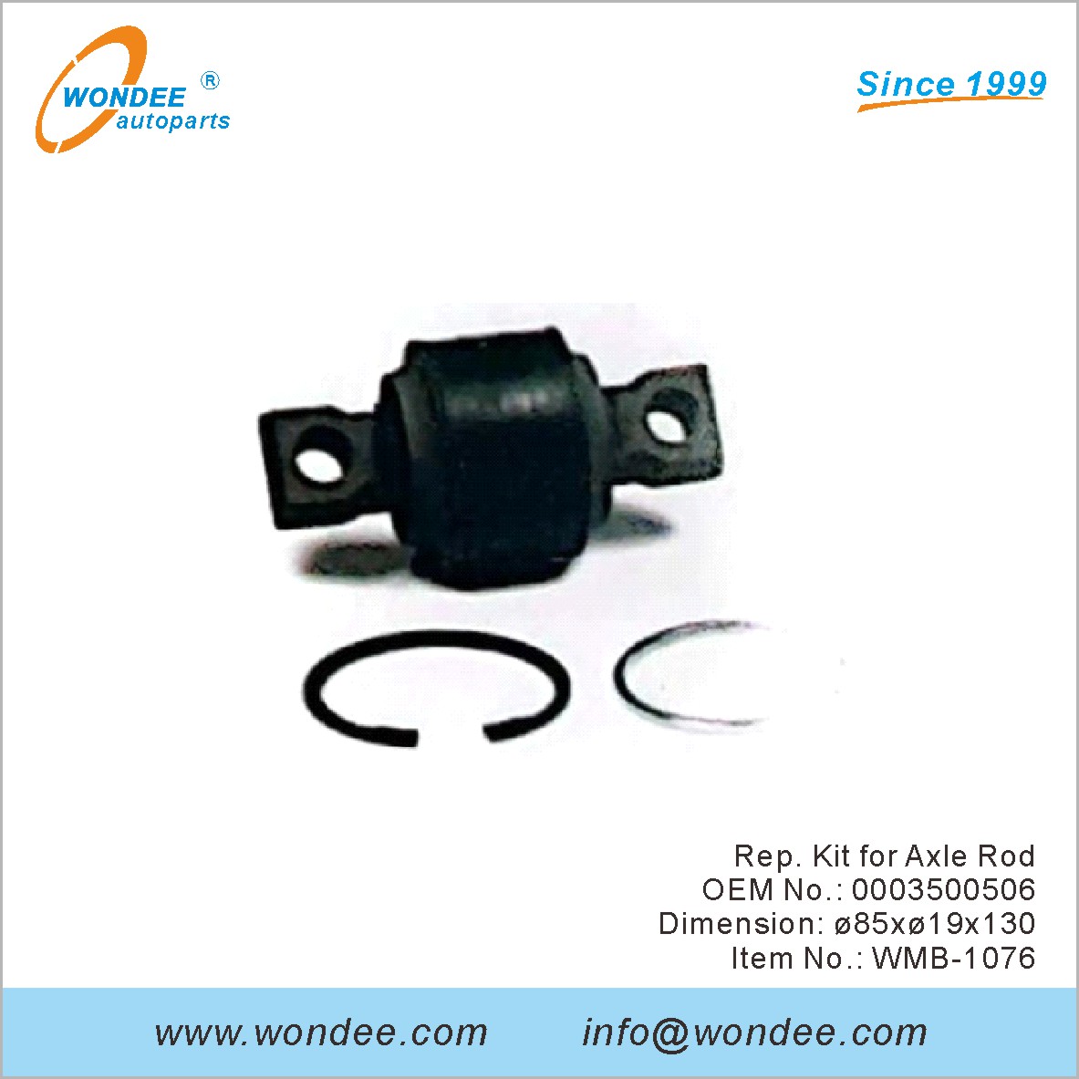 ريب. مجموعة محور قضيب OEM 0003500506 لبنز من Wondee
