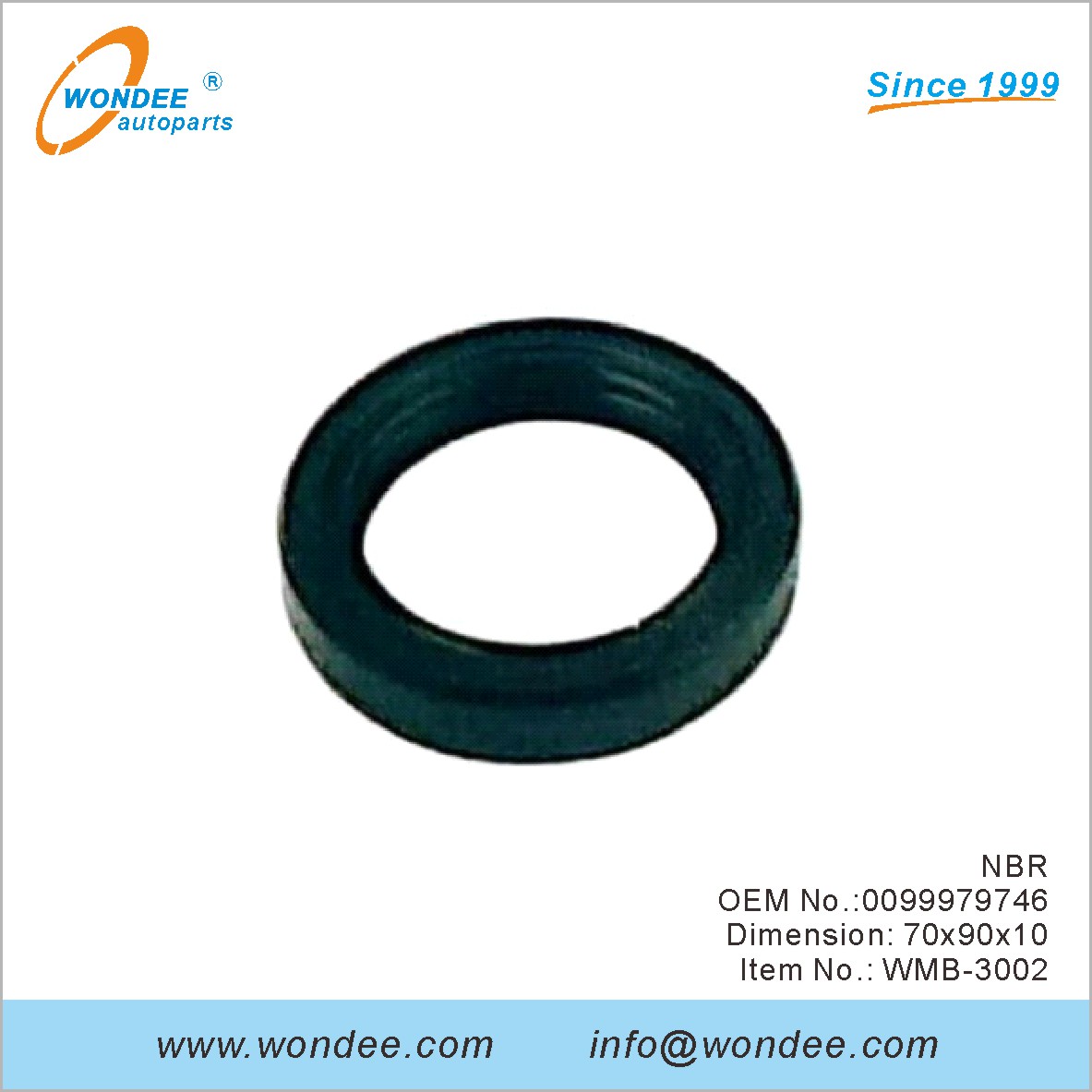 NBR OEM 0099979746 لبنز من Wondee