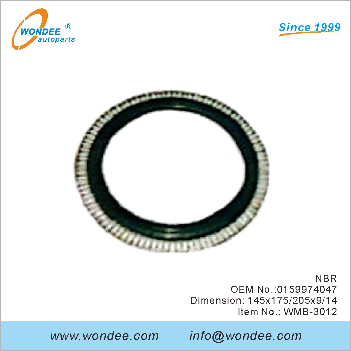 NBR OEM 0159974047 لبنز من Wondee