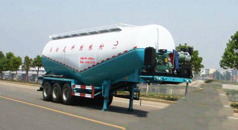 Wondee 3-Axle Tank شبه مقطورة للأسمنت السائبة من الشركة المصنعة الصينية