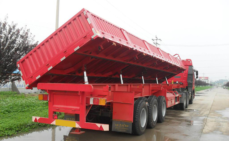 A Wondee 3-AXLE DUPPING SEMI SEMI من الشركة المصنعة الصينية