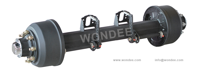 A 13T التايلاندية نصف مقطورة المحور من الصين المصنع / Wondee غيار السيارات