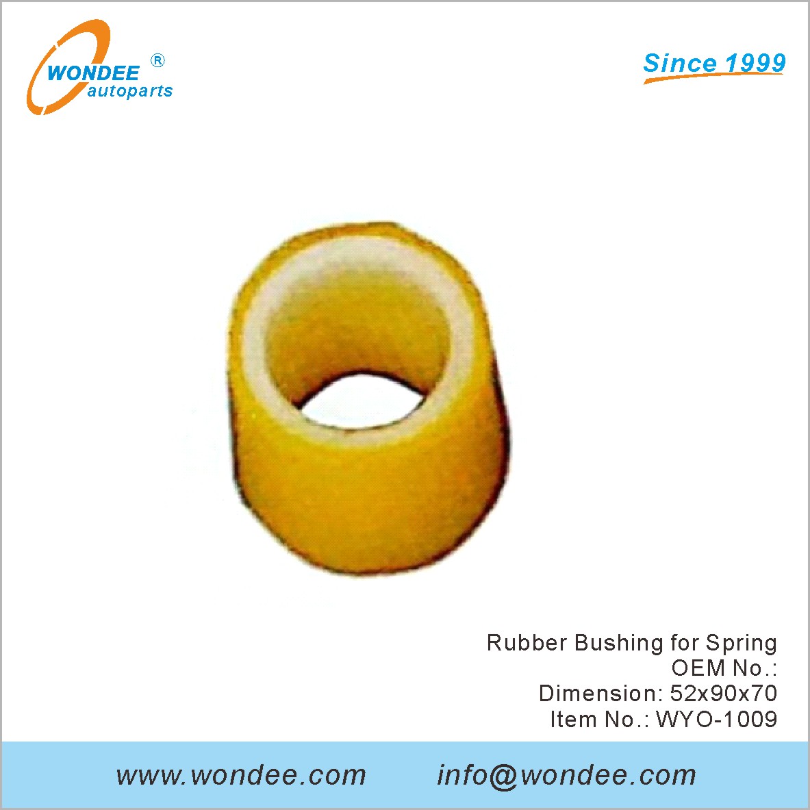 جلبة مطاطية لـ Spring OEM لفولفو من Wondee (2)
