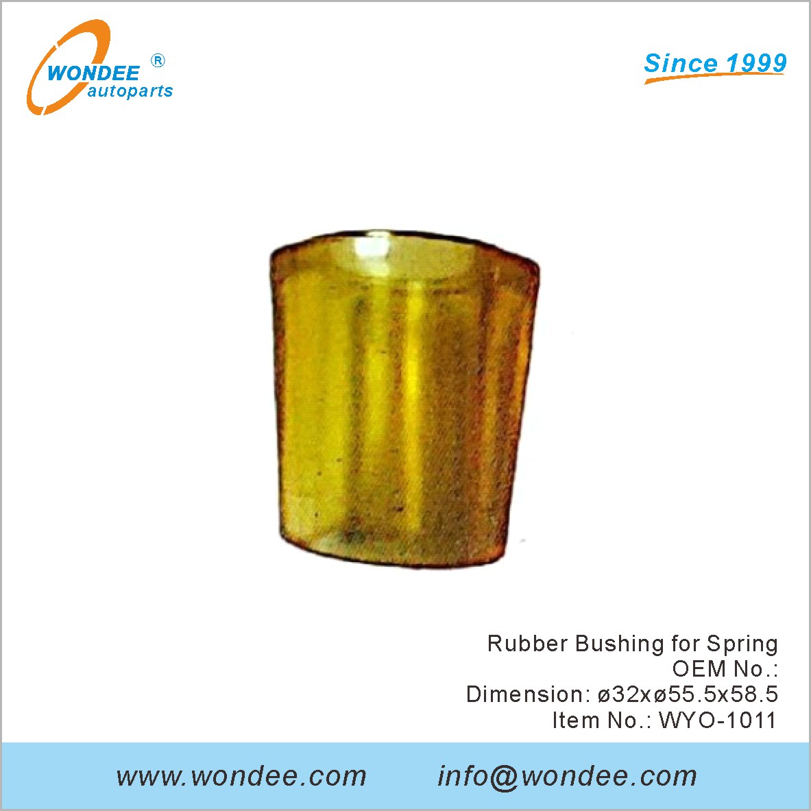جلبة مطاطية لـ Spring OEM لفولفو من Wondee (3)