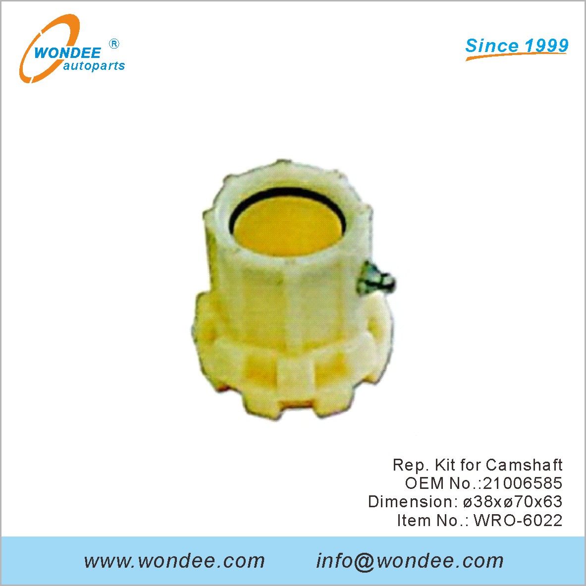 REP. KIT for عمود الحدبات OEM 21006585 لـ ROR من Wondee