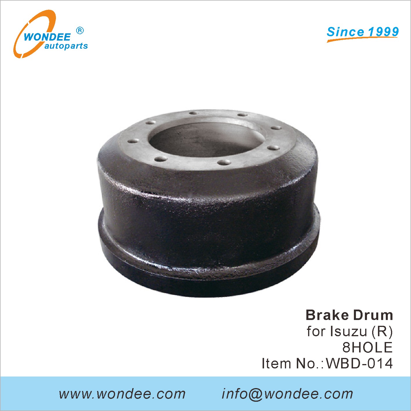 Wondee Brake Drum (14)