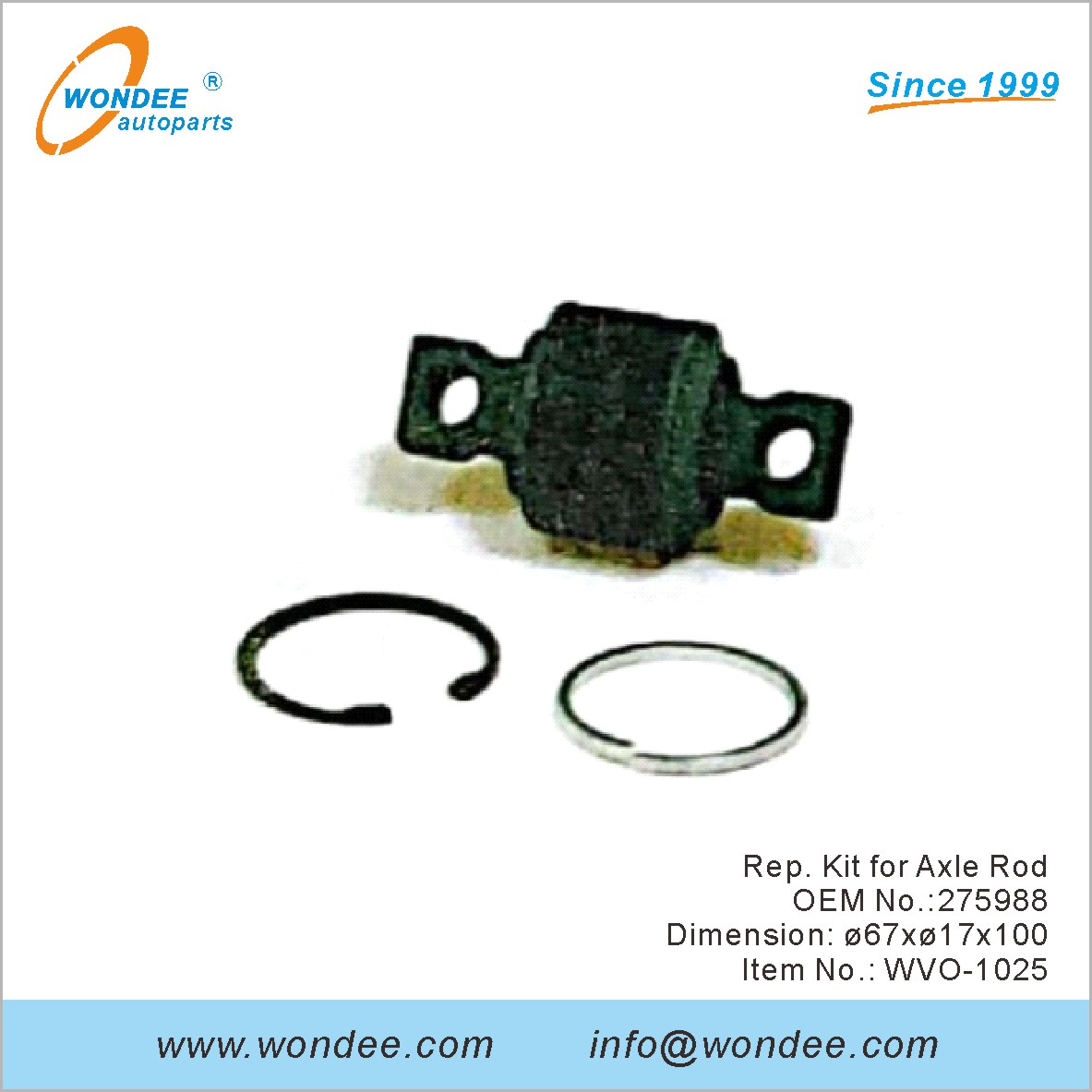 REP. KIT لـ AXLE ROD OEM 275988 for Volvo من Wondee