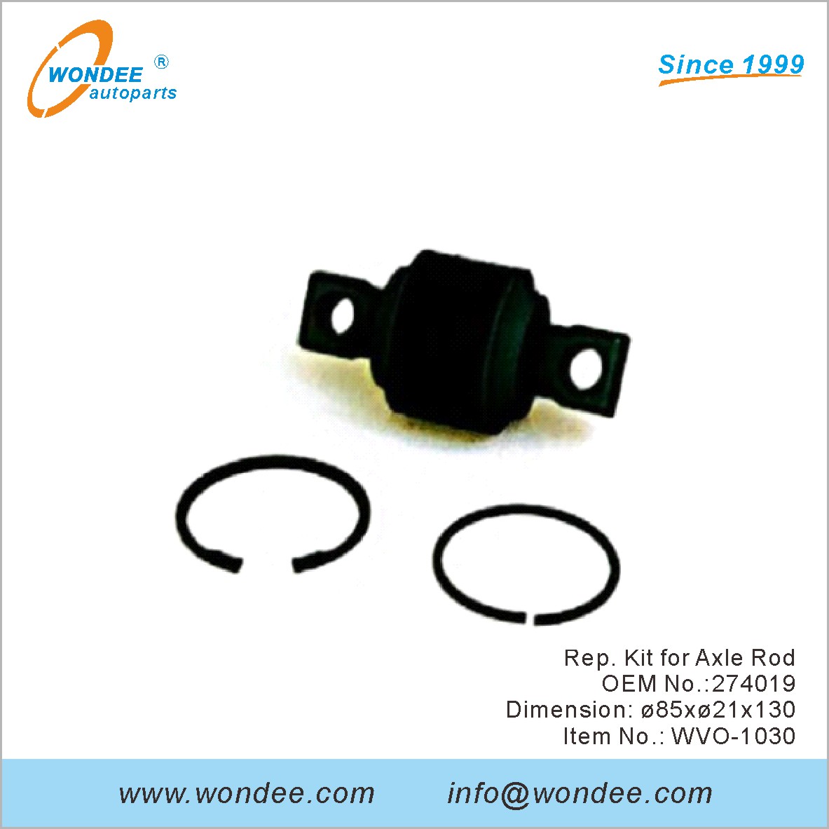 REP. KIT لـ AXLE ROD OEM 274019 for Volvo من Wondee