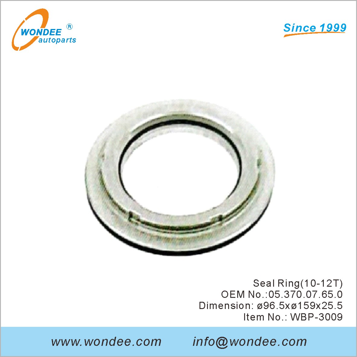 حلقة الختم (10-12T) OEM 0537007650 لـ BPW من Wondee -----