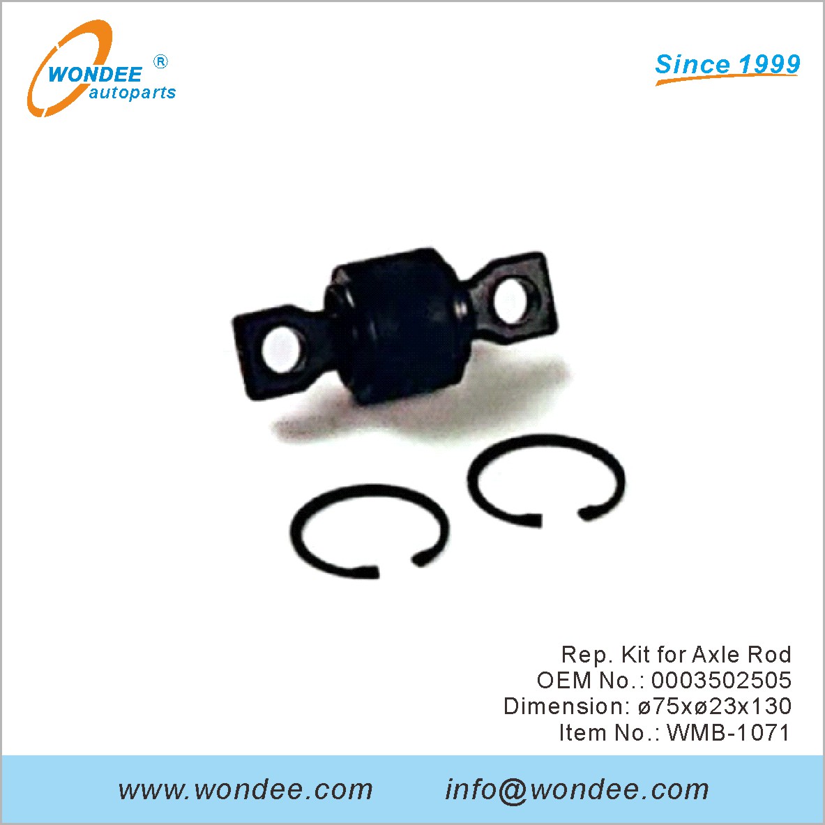 ريب. مجموعة محور قضيب OEM 0003502505 لبنز من Wondee