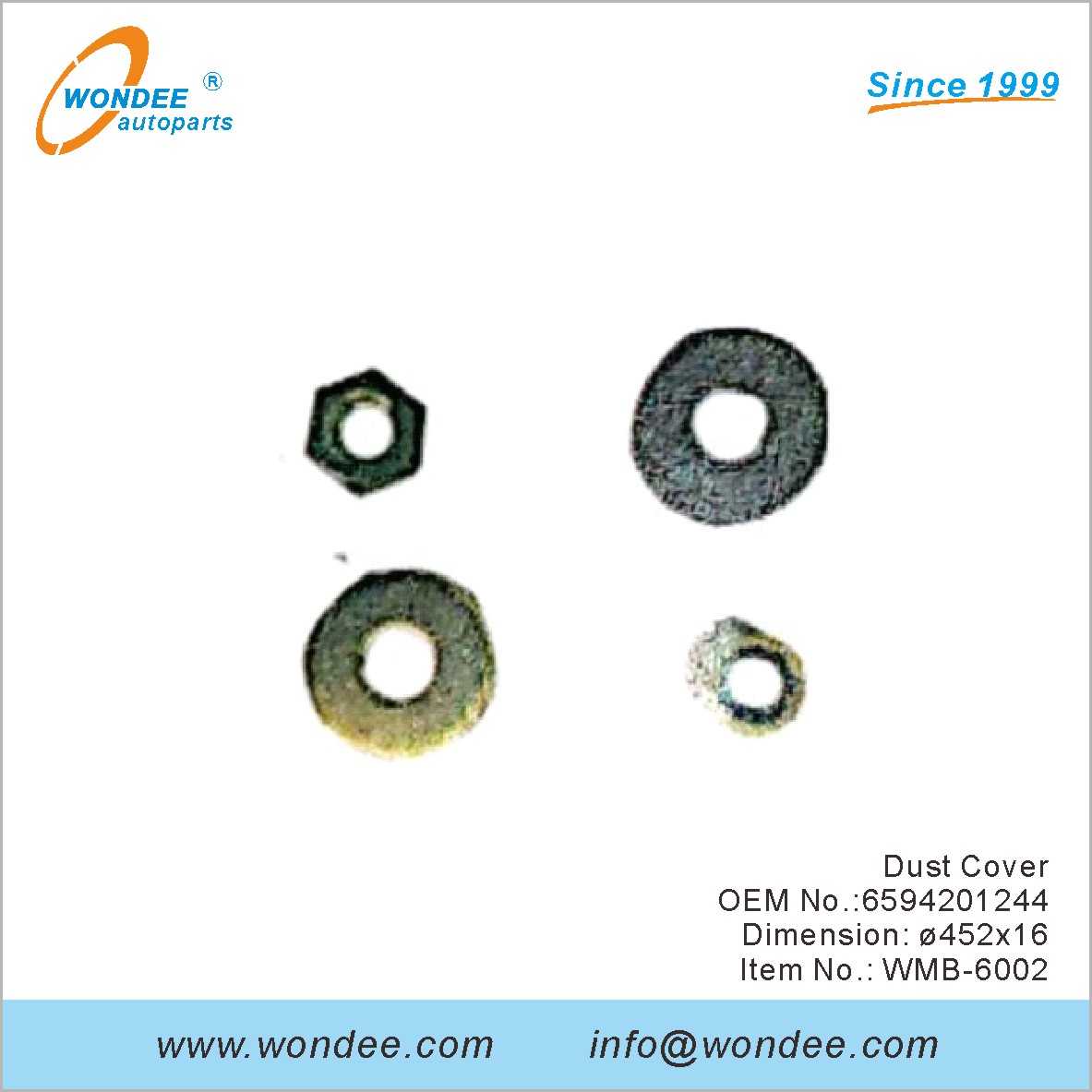 غطاء الغبار OEM 6594201244 لبنز من Wondee2