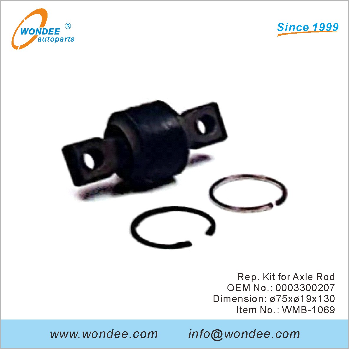ريب. مجموعة محور قضيب OEM 0003300207 لبنز من Wondee