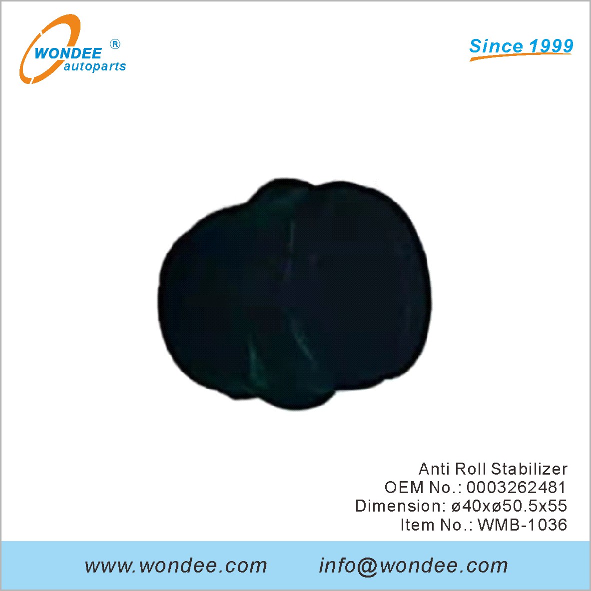 مضاد لفة مثبت OEM 0003262481 لبنز من Wondee