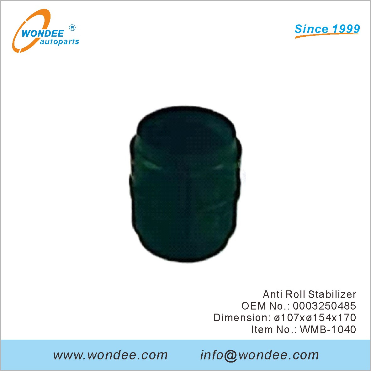 مضاد لفة مثبت OEM 0003250485 لبنز من Wondee