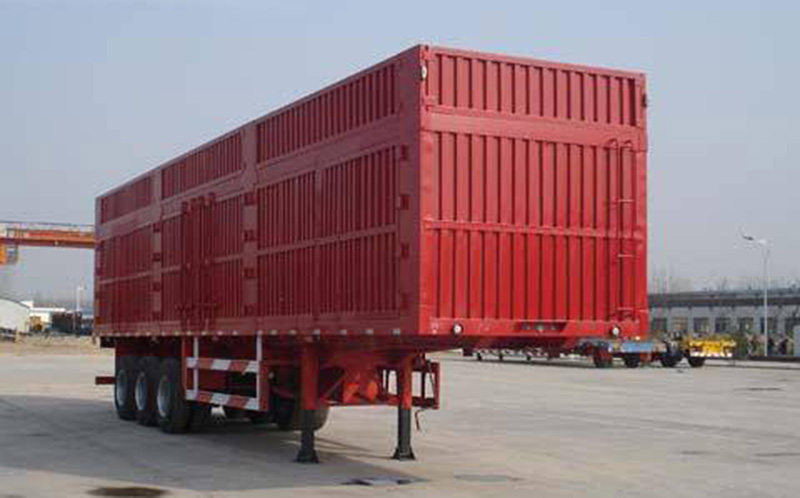 Wondee 3-Axle Van Semi Trailer for Coal and Sand Transferation من المورد الصيني