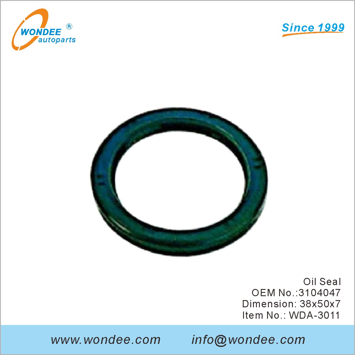 ختم الزيت OEM 3104047 لـ DAF من Wondee