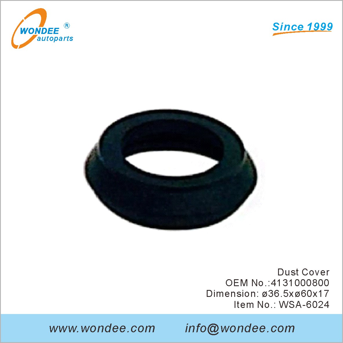 غطاء الغبار OEM 4131000800 لـ SAF من Wondee