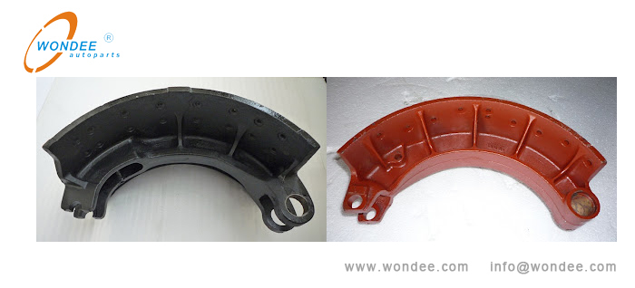Casting brake shoes احذية الفرامل الصب