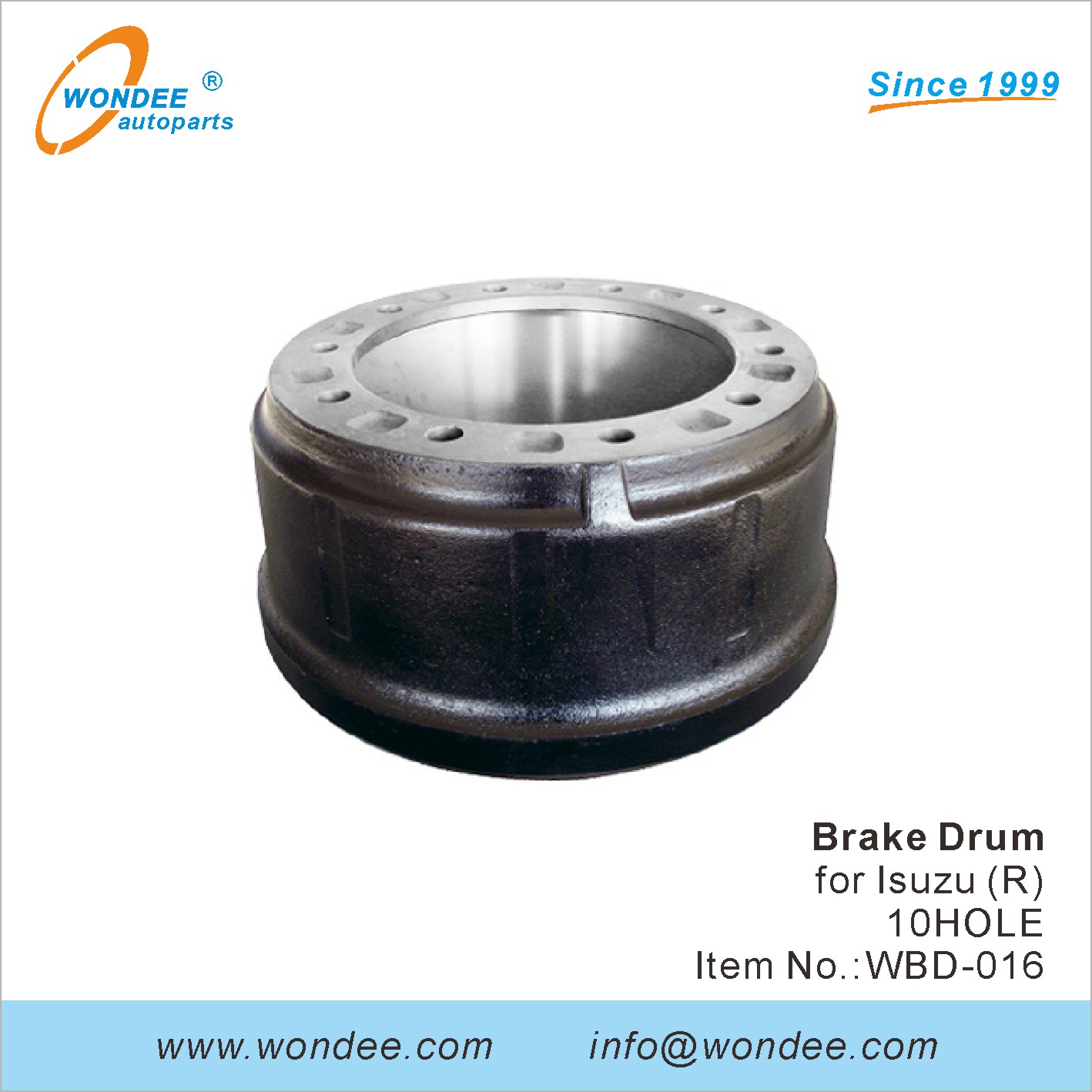 Wondee Brake Drum (16)