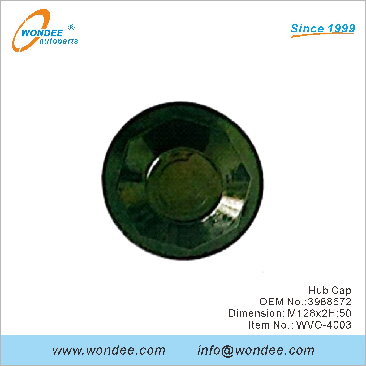 HUB CAP OEM 3988672 for Volvo من Wondee
